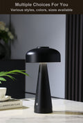 Mushroom bedside lamp