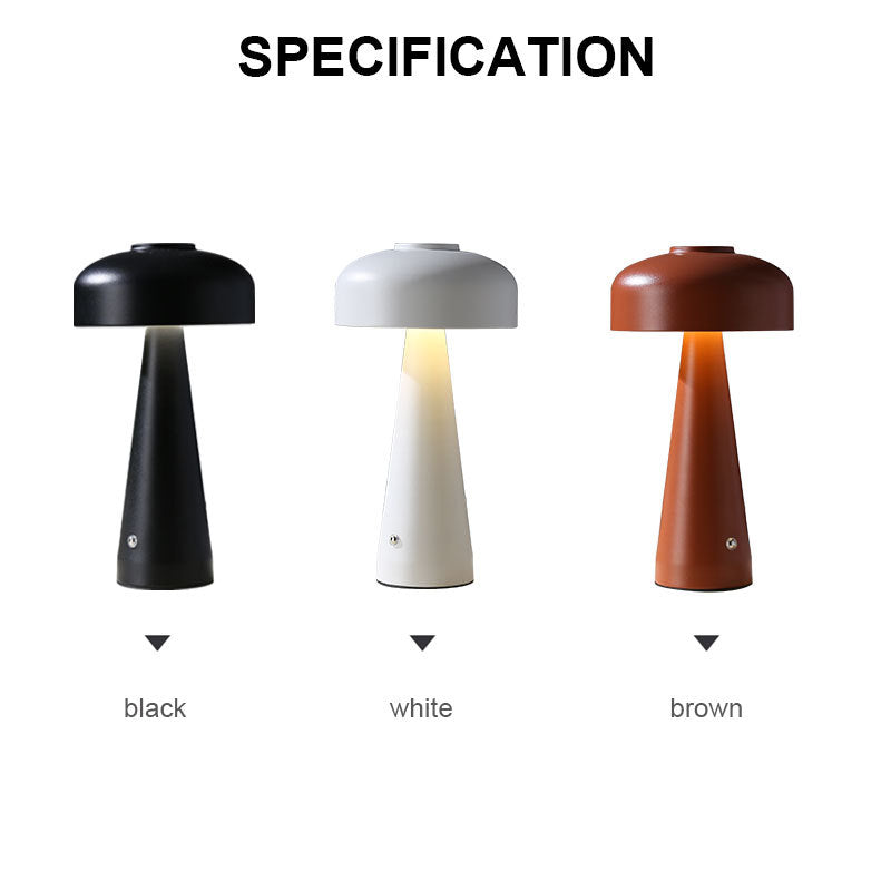 Mushroom lamp detail