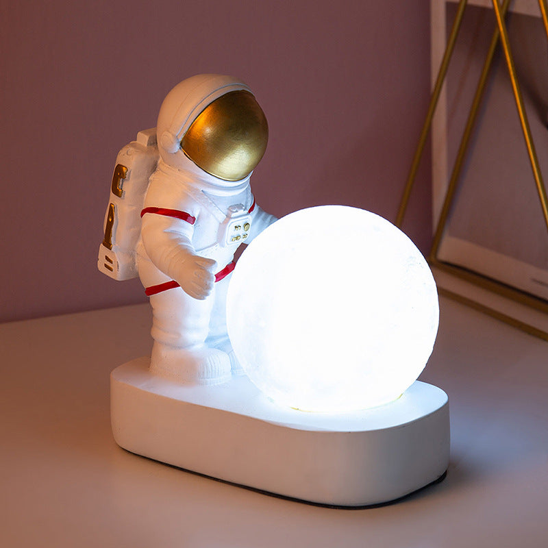 Astronaut night light detail